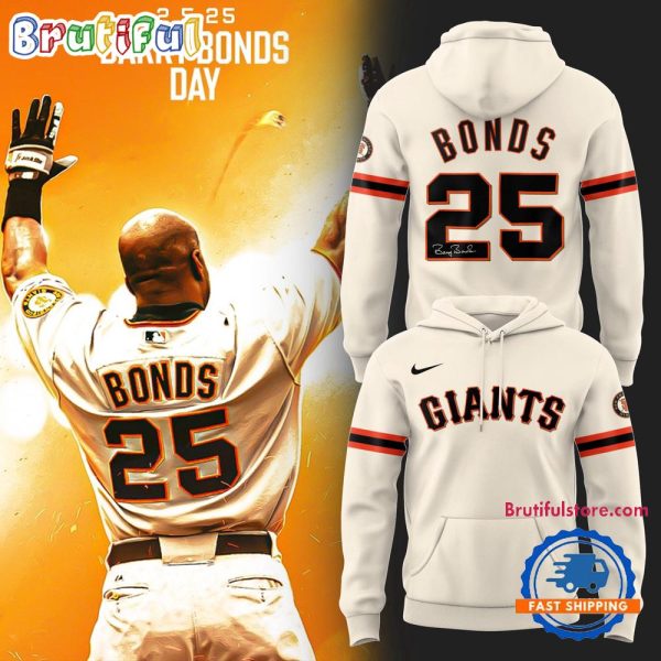 San Francisco Giants x Happy Barry Bonds Day Hoodie