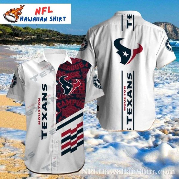 Academic Spirit - Houston Texans Collegiate Inspired Hawaiian Shirt