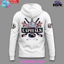 Washington Capitals 50th Anniversary Cherry Blossom White Hoodie