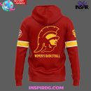 USC Trojans Women’s Basketball 2025 Red Hoodie