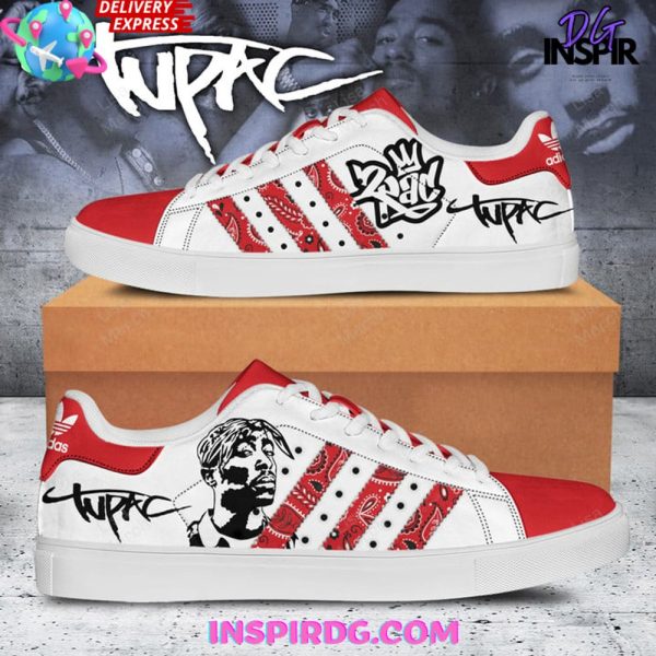 Tupac Shakur Limited Edition Stan Smith Shoes - Image 3