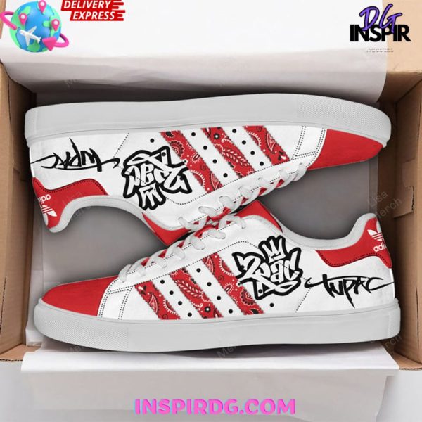 Tupac Shakur Limited Edition Stan Smith Shoes - Image 4