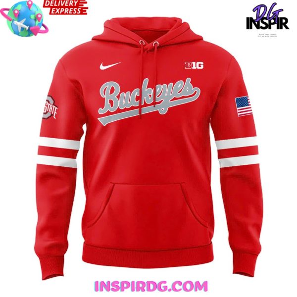 Ohio State Buckeyes New Scarlet 2025 Special Hoodie - Image 2