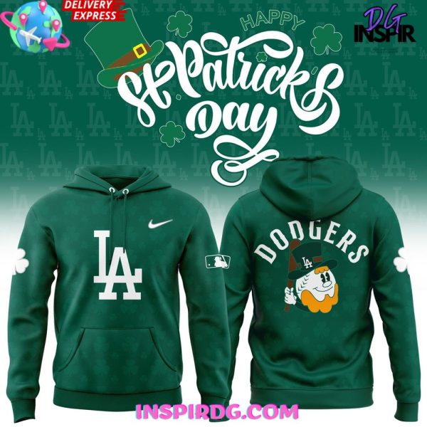 Los Angeles Dodgers St. Patrick’s Day 2025 Hoodie