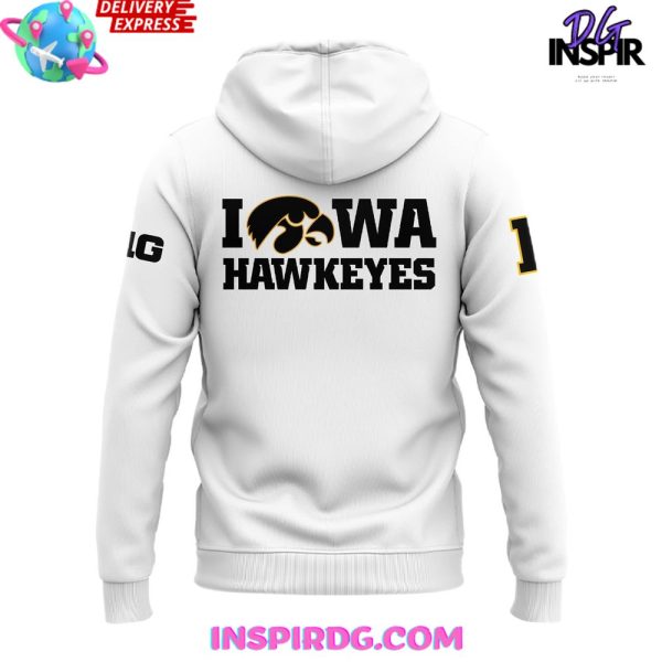 Iowa Hawkeyes Nothing Easy 2025 Hoodie - Image 3