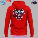 Liberty Flames Football 2025 Red Hoodie