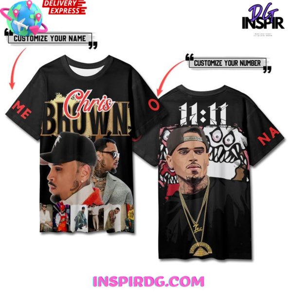 Chris Brown Breezy 11:11 Tour Premium T-Shirt - Image 2