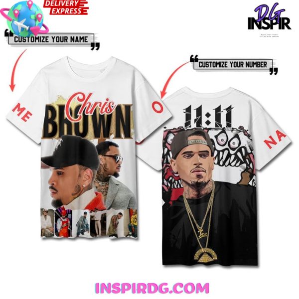 Chris Brown Breezy 11:11 Tour Premium T-Shirt - Image 3