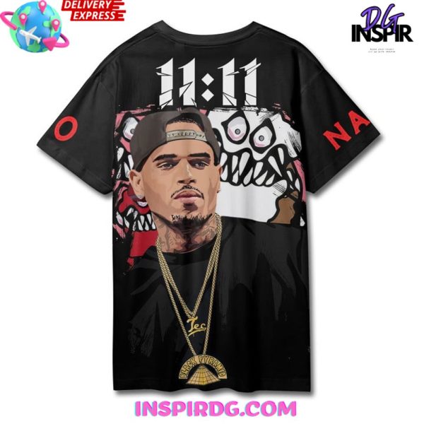 Chris Brown Breezy 11:11 Tour Premium T-Shirt - Image 5