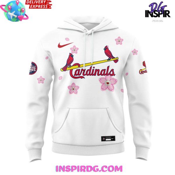 St. Louis Cardinals Takashi Murakami x MLB World Tour Tokyo Series 2025 Hoodie - Image 2