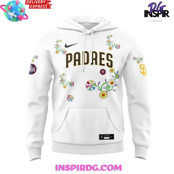 San Diego Padres Takashi Murakami x MLB World Tour Tokyo Series 2025 Hoodie - Image 2