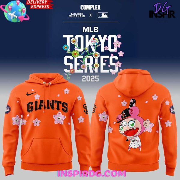 San Francisco Giants Takashi Murakami x MLB World Tour Tokyo Series 2025 Hoodie