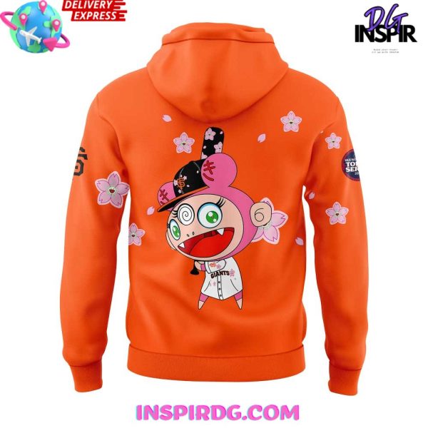 San Francisco Giants Takashi Murakami x MLB World Tour Tokyo Series 2025 Hoodie - Image 3