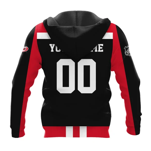 Custom Name & Number NHL Carolina Hurricanes Exclusive All Over Prints L3110A01CHHD - Image 3