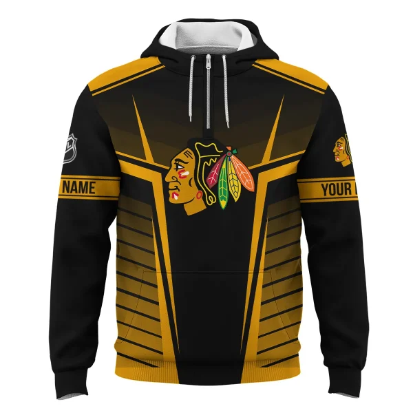 Custom Name & Number NHL Chicago Blackhawks Exclusive All Over Prints
