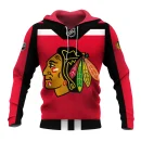Custom Name & Number NHL Chicago Blackhawks Exclusive All Over Prints L3110A01CBHD