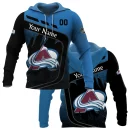 Custom Name & Number NHL Colorado Avalanche Exclusive All Over Prints 311024A1CAHD