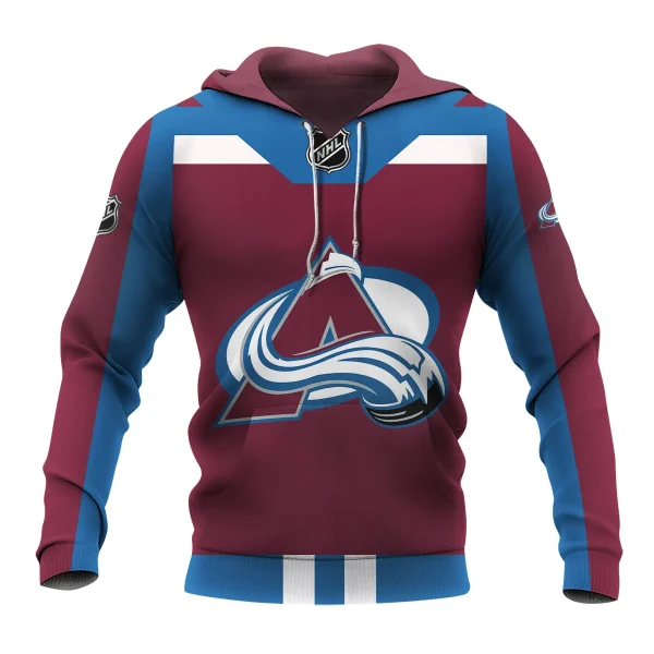 Custom Name & Number NHL Colorado Avalanche Exclusive All Over Prints L3110A01CAHD - Image 2