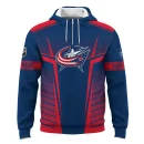 Custom Name & Number NHL Columbus Blue Jackets Exclusive All Over Prints