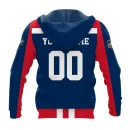 Custom Name & Number NHL Columbus Blue Jackets Exclusive All Over Prints L3110A01CBJHD