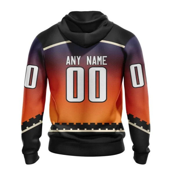 Hoodie NHL Arizona Coyotes Personalize Gradient Series Concept St2301 - Image 2