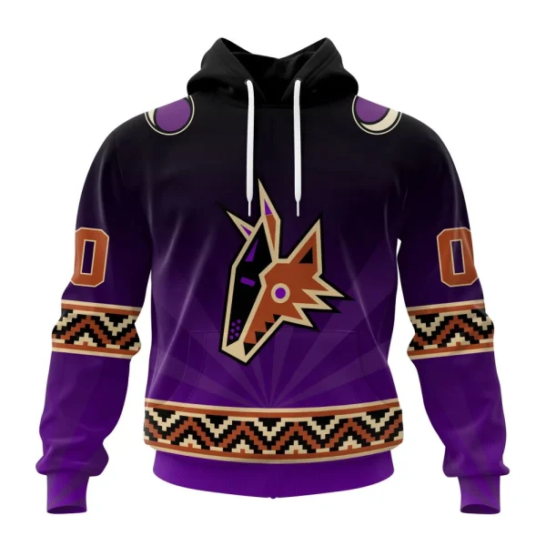Hoodie NHL Arizona Coyotes Personalized Alternate Concepts Kits St2401