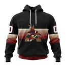 Hoodie NHL Arizona Coyotes Special Black And Gradient Design St2301