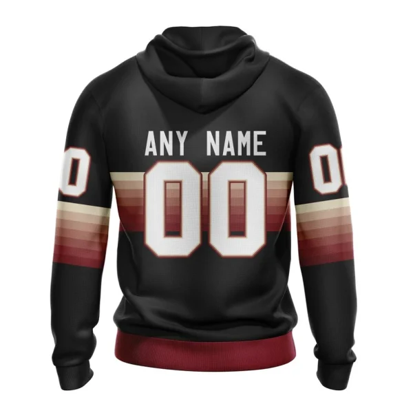 Hoodie NHL Arizona Coyotes Special Black And Gradient Design St2301 - Image 2