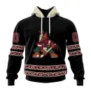 Hoodie NHL Arizona Coyotes Special Blackout Design St2401