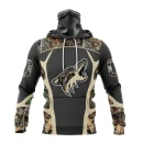 Hoodie NHL Arizona Coyotes Special Camo Hunting Design V2302