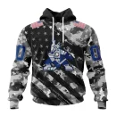 Hoodie NHL Arizona Coyotes Special Camo Military Design St2301