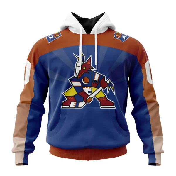 Hoodie NHL Arizona Coyotes Special City Connect Design St2402
