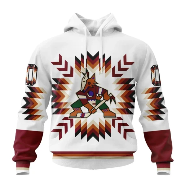 Hoodie NHL Arizona Coyotes Special Design With Native Pattern St2302