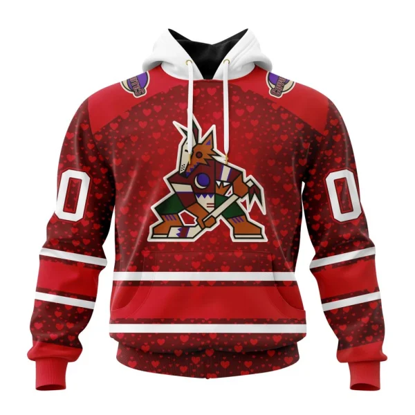 Hoodie NHL Arizona Coyotes Special Gift For Valentines Day St2401