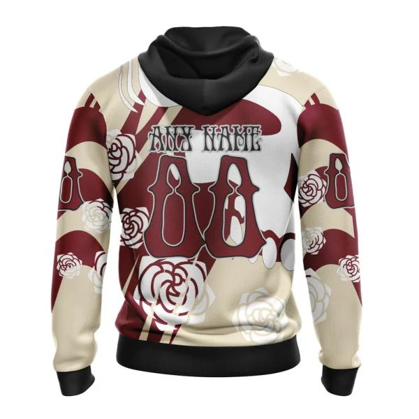 Hoodie NHL Arizona Coyotes Special Grateful Dead Design St2305 - Image 2