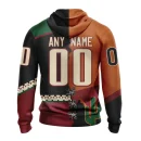 Hoodie NHL Arizona Coyotes Special Home Mix Reverse Retro Personalized Kits