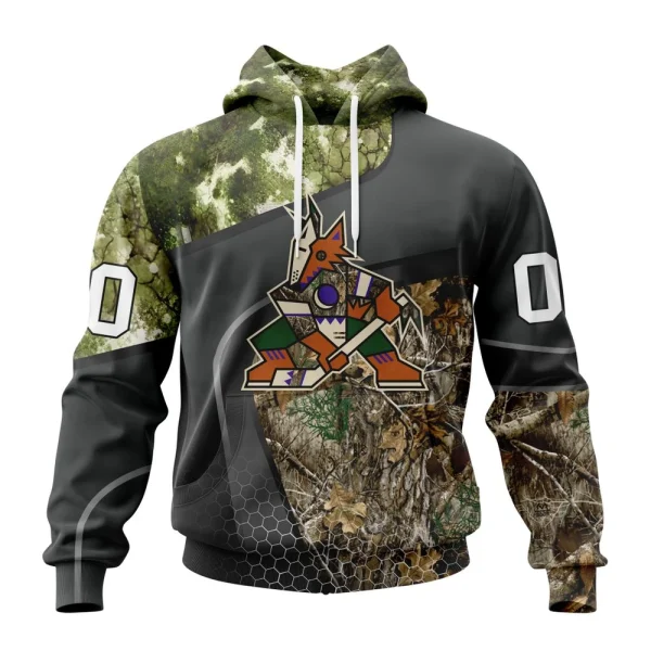 Hoodie NHL Arizona Coyotes Special Hunting Camo Design St2302