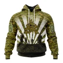 Hoodie NHL Arizona Coyotes Special Military Camo Kits For Veterans Day And Rememberance Day St2201