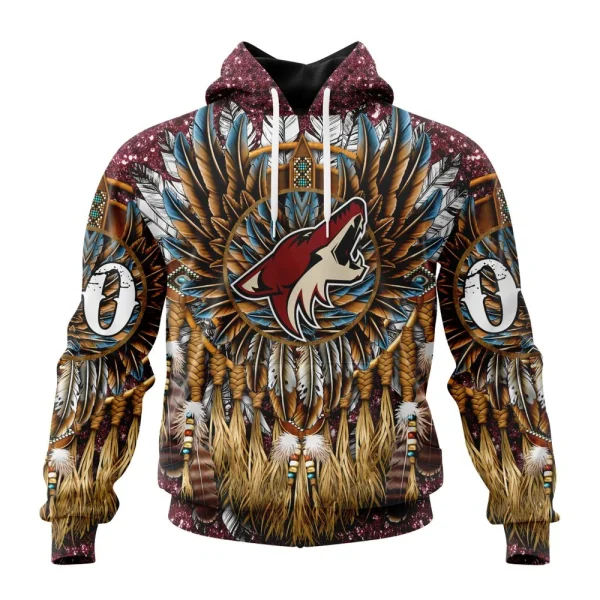 Hoodie NHL Arizona Coyotes Special Native Costume Design St2201