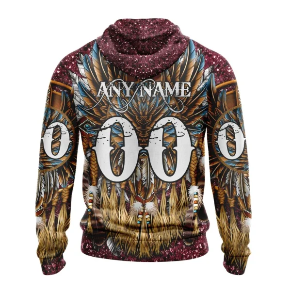 Hoodie NHL Arizona Coyotes Special Native Costume Design St2201 - Image 2