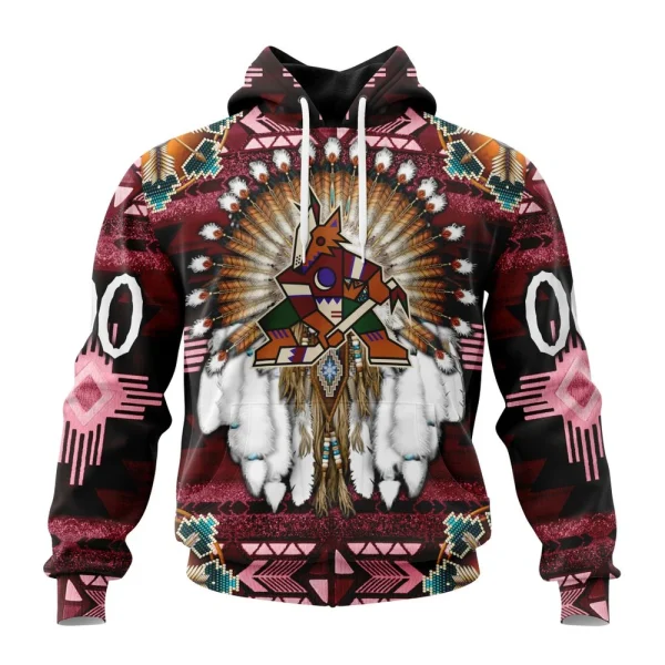Hoodie NHL Arizona Coyotes Special Native Costume Design St2202