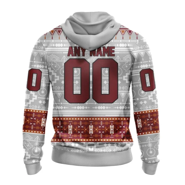 Hoodie NHL Arizona Coyotes Special Native Design St2302 - Image 2
