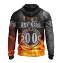 Hoodie NHL Arizona Coyotes, Specialized Kits To Honor Firefighter In Patriot Day We Will Never Forget
