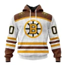 Hoodie NHL Boston Bruins Centennial Season Design 100Th Anniversary St2301
