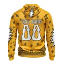 Hoodie NHL Boston Bruins Special Grateful Dead Design St2303