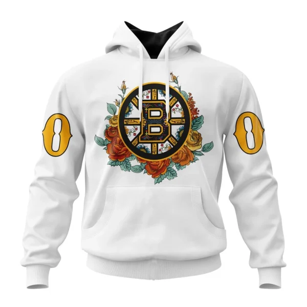 Hoodie NHL Boston Bruins Specialized Unisex Kits Muertos