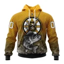 Hoodie NHL Boston Bruins, Specialized Fishing Style St2201