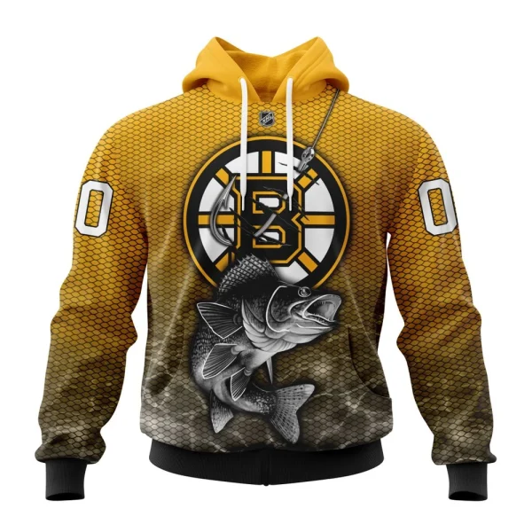 Hoodie NHL Boston Bruins, Specialized Fishing Style St2201
