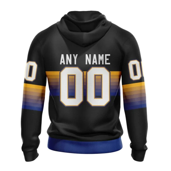 Hoodie NHL Buffalo Sabres Special Black And Gradient Design St2301 - Image 2