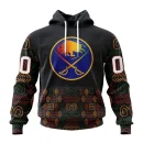 Hoodie NHL Buffalo Sabres Special Design For Black History Month St2401